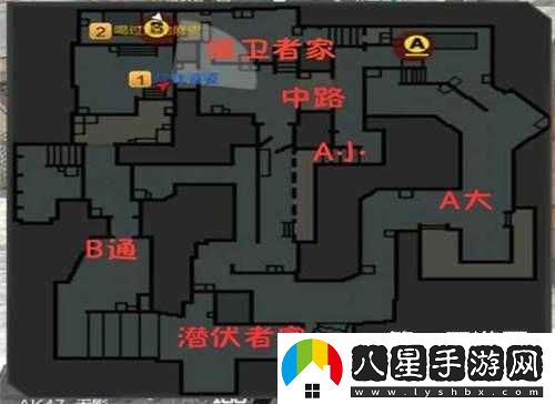 CF手游荒島特訓(xùn)樓餐廳布局與點位解析