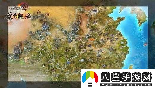 劍俠情緣移動版世界地圖終浮現(xiàn)