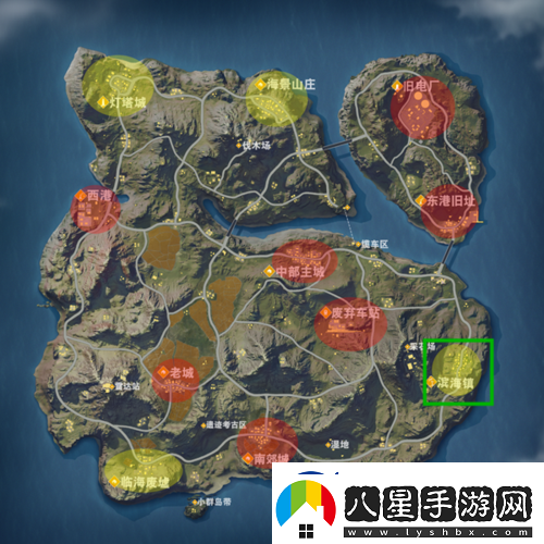 荒野行動濱海鎮(zhèn)攻略詳解