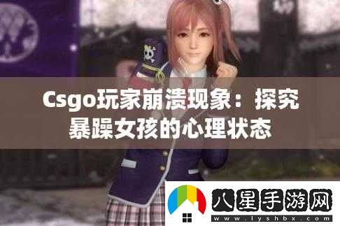 CSGO暴躁少女的玩家群體分析